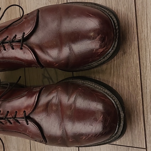 ALLEN EDMONDS Cherry Brown Oxfords Sz 12 B Mens Lace‎ Up Oxfords Dress Shoes main image 9